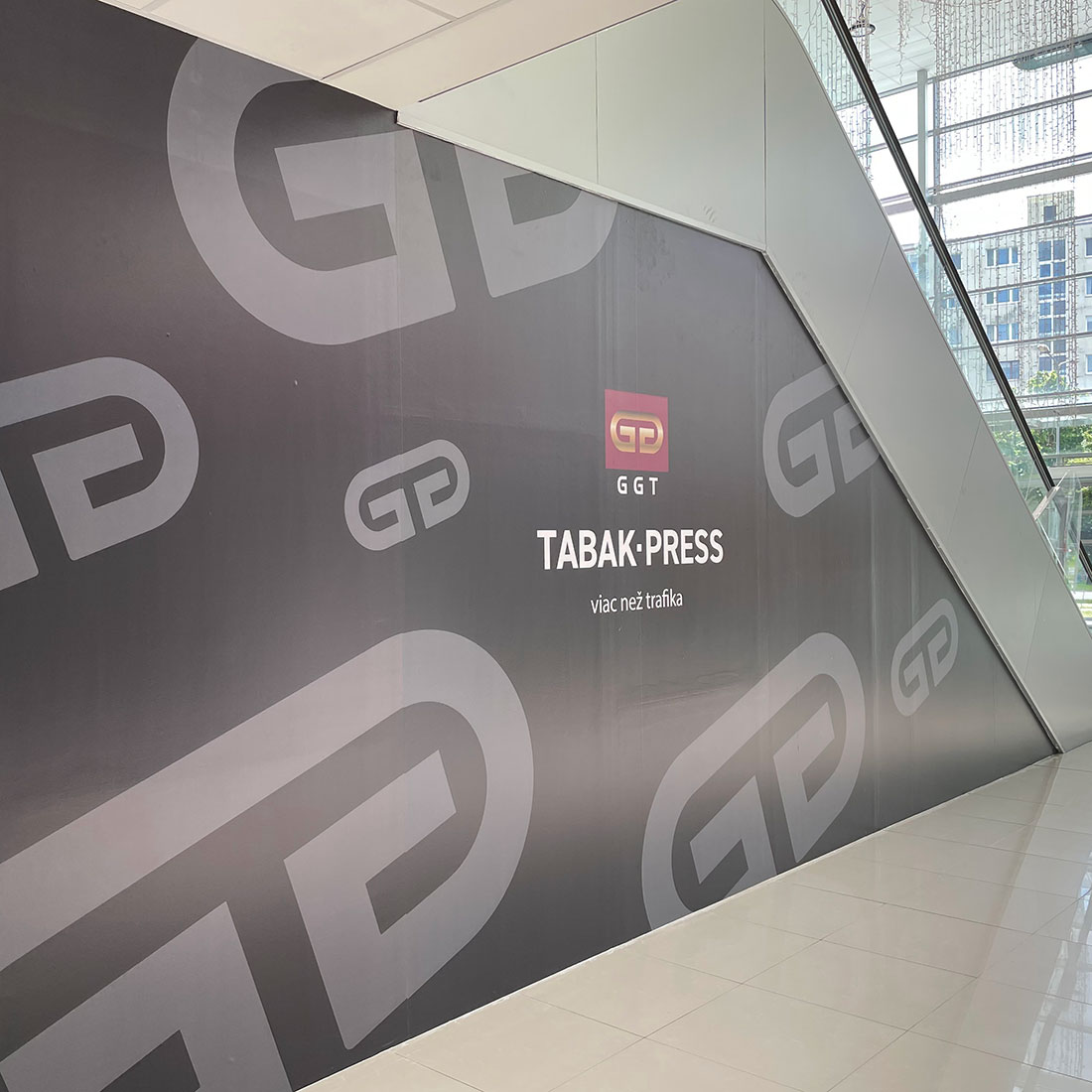 Dizajnový polep interiéru