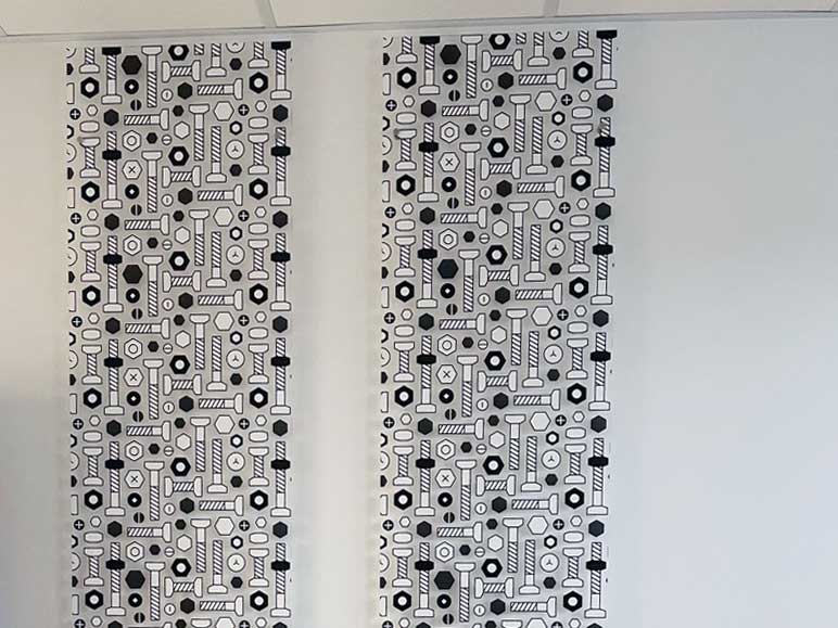 Interiérové 3D nápisy