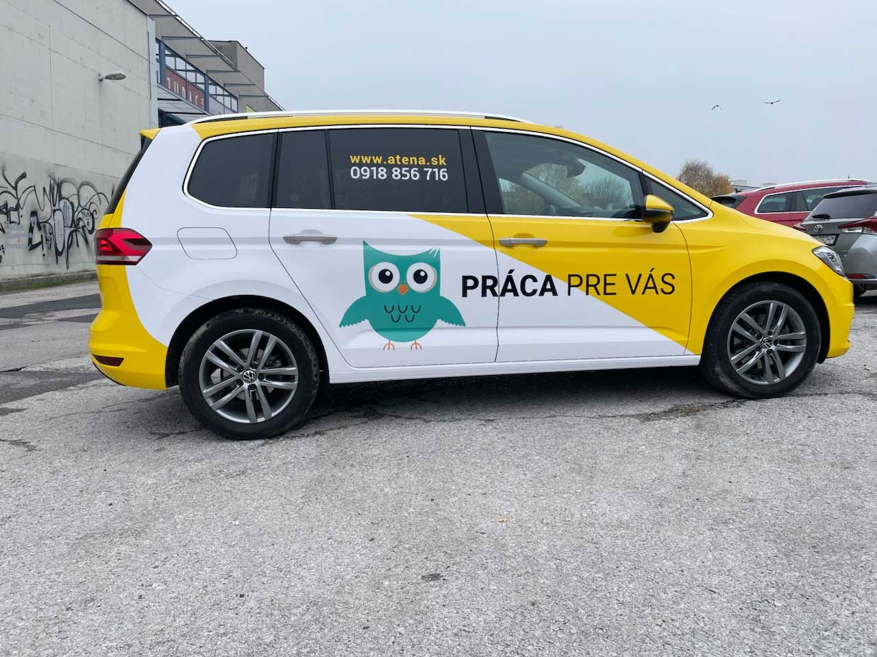 Dokončený celopolep