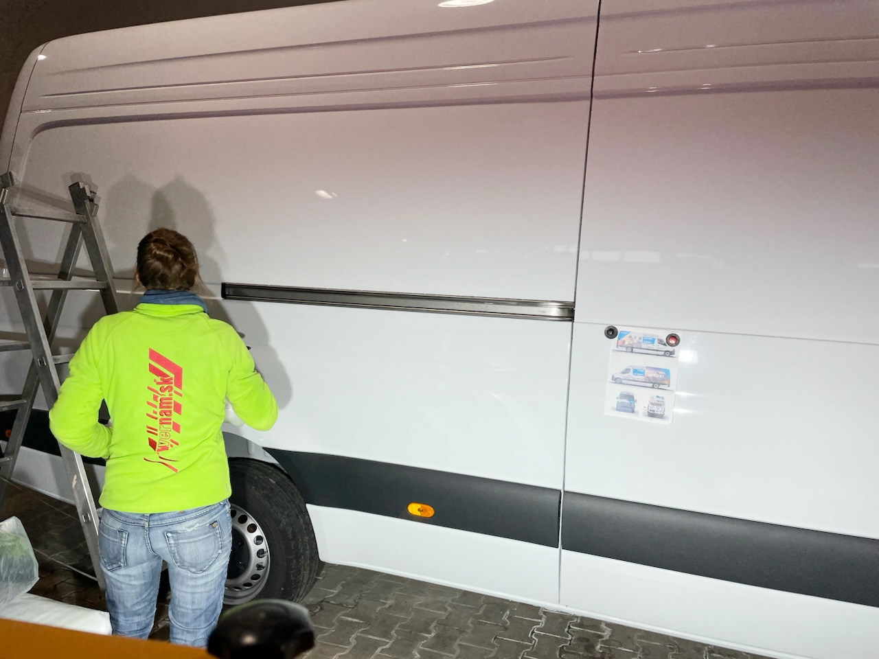 Príprava pred polepom